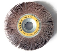 abrasive flap wheel with chuck