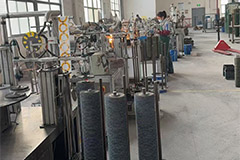 Flap disc line