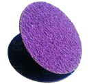 Purple ceramic quick change disc